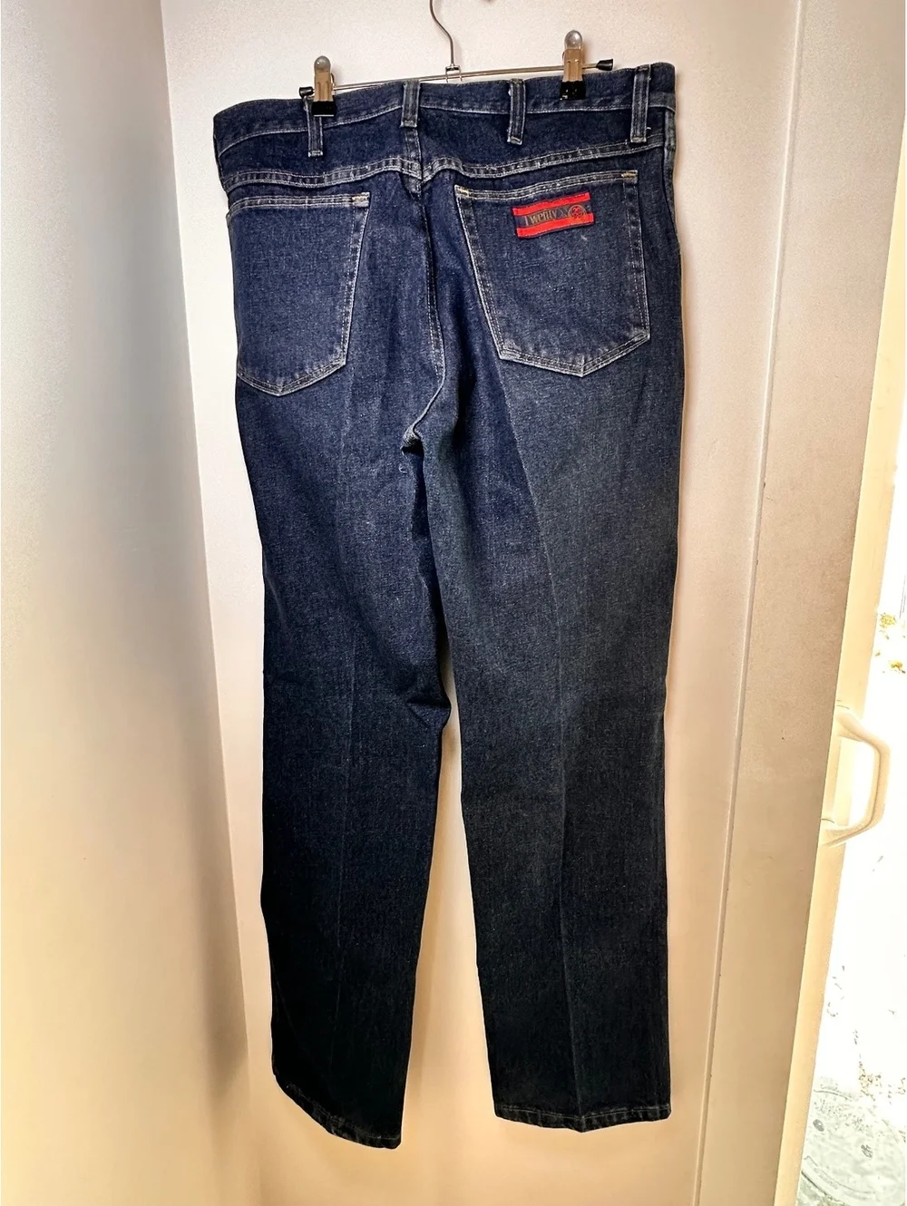Twenty X Twenty Jeans Men’s 34x32 Dark Wash Straight Leg Vintage Denim